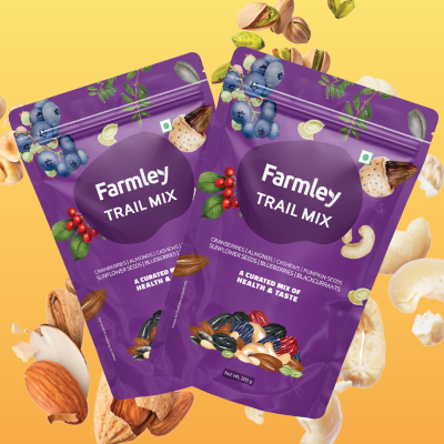 Farmley: Trail Mix Farmley Standee Pouch 200 g