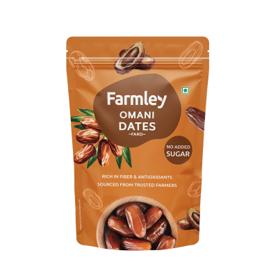 Farmley: Premium Omani Fard Dates Farmley standee pouch 400 g