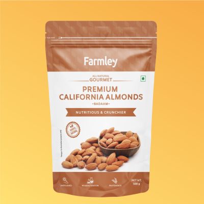 Farmley: Premium California Almonds Farmley Standee Pouch 500 g [CLONE]