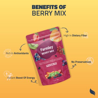 Farmley: Berry Mix Farmley Standee Pouch 200 g