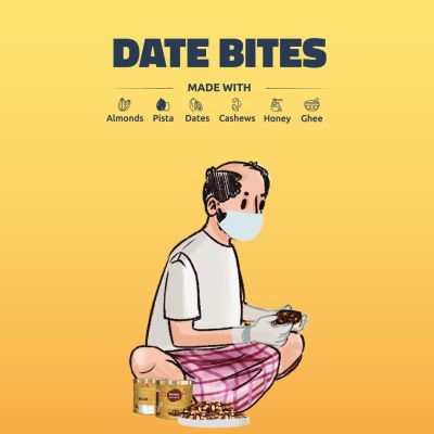 Farmley: Date Bites Farmley Tin Jar 180 g