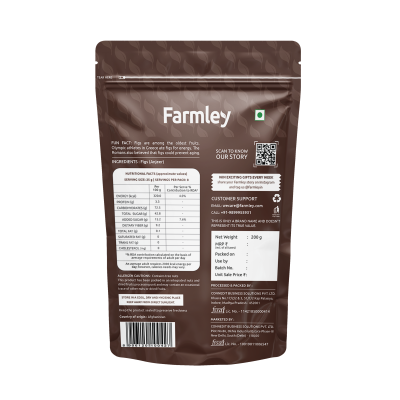Farmley: Premium Anjeer Farmley Standee Pouch 200 g (Pack of 2)