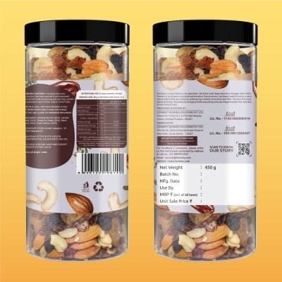 Farmley: Premium Panchmewa Superfood Farmley Jar 450 g