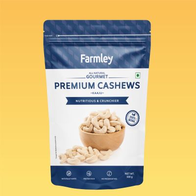 Farmley: Premium W320 Cashew Farmley Standee Pouch 500 g