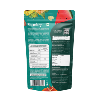 Farmley: Seed Mix Farmley Standee Pouch 200 g