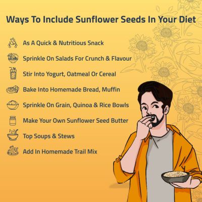 Farmley: Premium Sunflower Seeds Farmley Standee Pouch 200 g