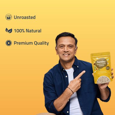 Farmley: Premium Sunflower Seeds Farmley Standee Pouch 200 g