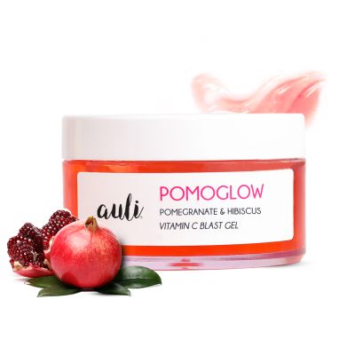AULI: Pomoglow Pomegranate and Vitamin C Blast Gel - 50gm