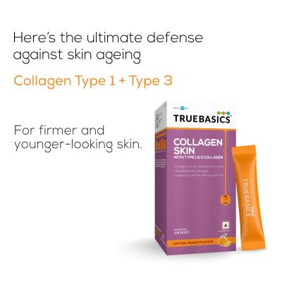 TrueBasics: Collagen Skin  (Natural Orange, 15 Sachets)