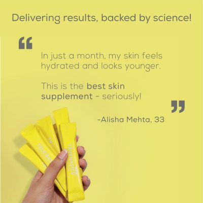 TrueBasics: Collagen Skin  (Natural Lemon, 15 Sachets)