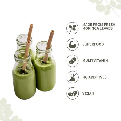 Ecotyl: Moringa Leaf Powder | Natural Multi-Vitamin | Good for Hair & Skin | 150g