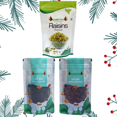 Ambrosia: Ambrosia Bakers Delight Combo 750g - Cranberries, Blackcurrants & Raisins