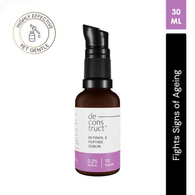 Deconstruct Skincare: Retinol & Peptide Serum- 0.2% Retinol + 1% Peptide - 30ml