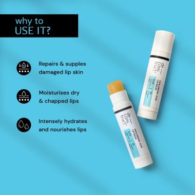 Deconstruct Skincare: Hyaluronic Acid Lip Balm for Dry and Chapped lips - 0.2% Hyaluronic Acid + 1% Cupuacu Butter - 4gm