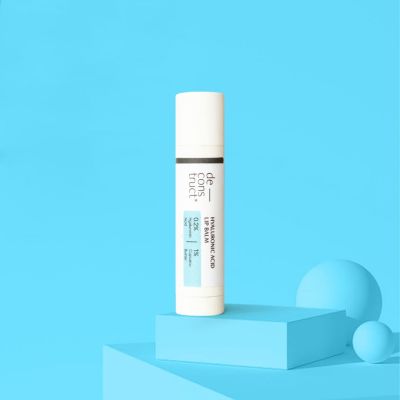 Deconstruct Skincare: Hyaluronic Acid Lip Balm for Dry and Chapped lips - 0.2% Hyaluronic Acid + 1% Cupuacu Butter - 4gm