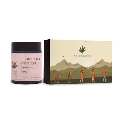 The Hemp Chapter: Body Scrub Coffee - 300gm