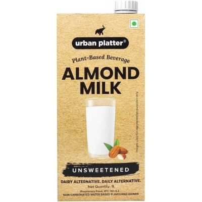 Urban Platter: Unsweetened Almond Milk - 1 Litre
