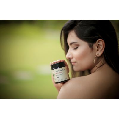 The Hemp Chapter: Body Scrub Rose - 300gm