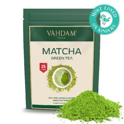 Vahdam Teas: Japanese Matcha Green Tea Powder 50gm
