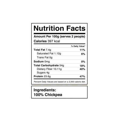 Pink Harvest: 100% Chickpea Fusilli Pasta - 200g