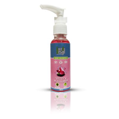 Cure By Design: Hemp, Black Seed oil & Onion Shampoo - 50ml