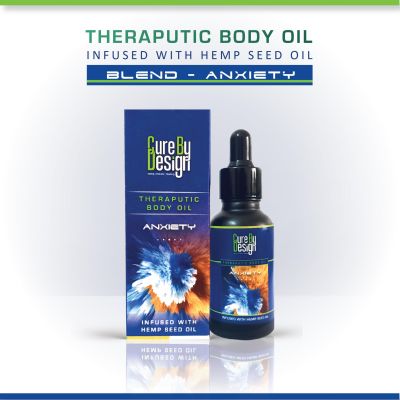 Cure By Design: Therapeutic Healing Blend - Anxiety - 30ml