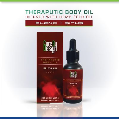 Cure By Design: Therapeutic Healing Blend -Sinus - 30ml