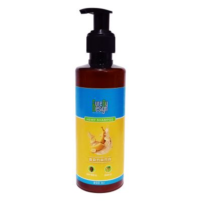 Cure By Design: Hemp & Banana Shampoo - 200ml