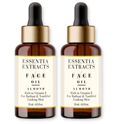 Essentia Extracts: Almond Skin Brigening Facial Oil -  2*15ml