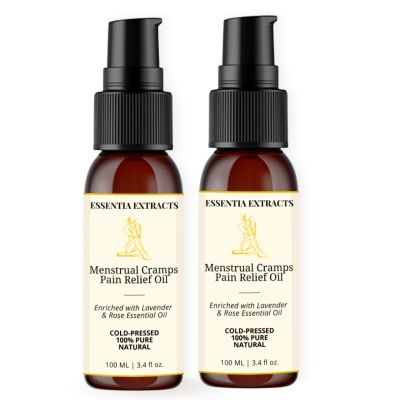 Essentia Extracts: Menstrual Cramps Pain Relief Oil -  2*100ml