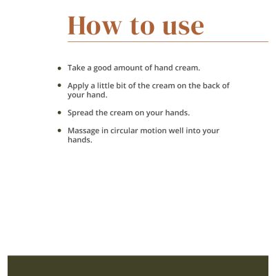 The Hemp Chapter: Hand Cream || Pomegranate - 230gm