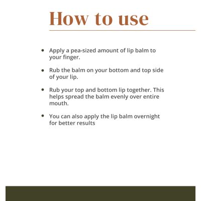 The Hemp Chapter: Lip Balm || Musk Melon - 230gm