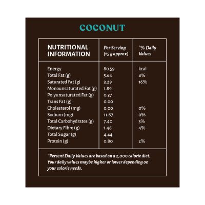 Open Secret: Coconut Chocolate Bars -155gm