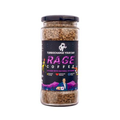 Rage Coffee: Original Blend - Premium Arabica Instant Coffee - 100 gm