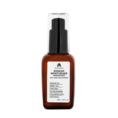 Suganda: Rosehip Moisturiser (Unscented) - 50ml