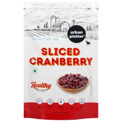 Urban Platter: Healthy Bowl American Sliced Cranberry - 250gm