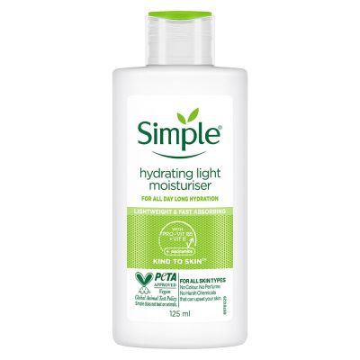 Simple: Skin Hydrating Light Moisturiser  - 125ml