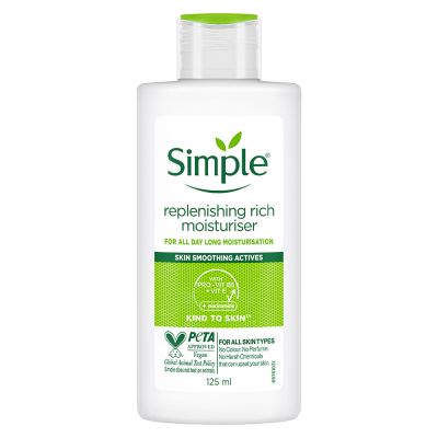Simple: Skin Replenishing Rich Moisturiser - 125ml