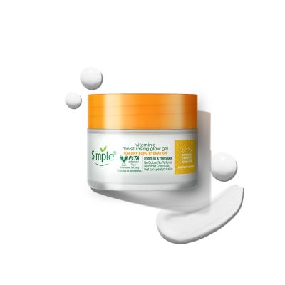 Simple: Protect N Glow Vitamin C Moisturising Glow Gel - 40gm