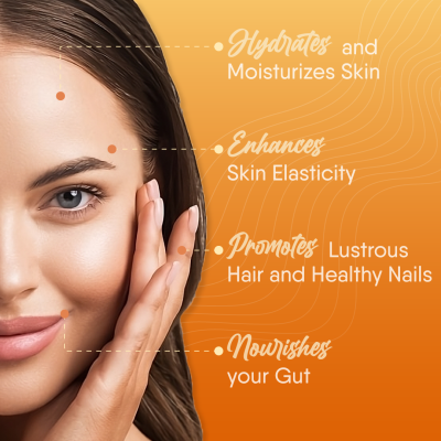 TruNativ: Beauty Fiber, Japanese Marine Collagen, Mango, 200g