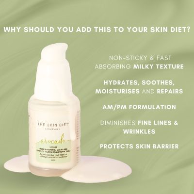 The Skin Diet Company: Avocado Serum -15ml