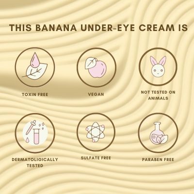 The Skin Diet Company: Banana Under Eye Cream - 30ml