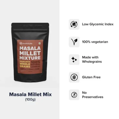 HealthifyMe: Masala Millet Mix- (Pack of 4)
