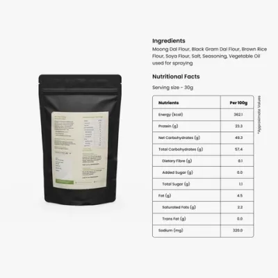 HealthifyMe: Mung Dal Chips- (Pack of 6)