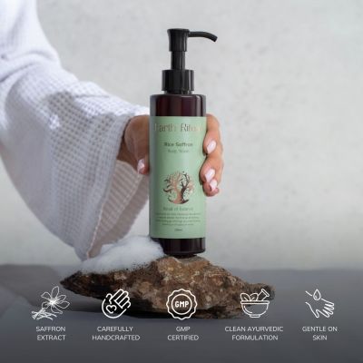 Earth Ritual: Body Wash - Rice Saffron (Balance)- 200ml