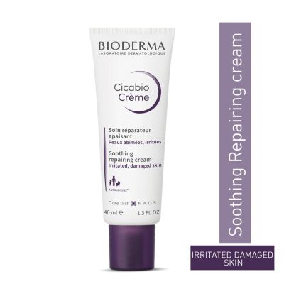 Bioderma: Cicabio creme repairing soothing cream irritated damaged skin baby children adult 40ml Bioderma: Cicabio creme repairing soothing cream irritated damaged skin baby children adult 40ml