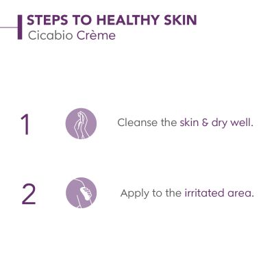 Bioderma: Cicabio creme repairing soothing cream irritated damaged skin baby children adult 40ml Bioderma: Cicabio creme repairing soothing cream irritated damaged skin baby children adult 40ml