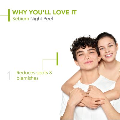 Bioderma: Sebium Night Peel Smoothing Concentrate, 40ml