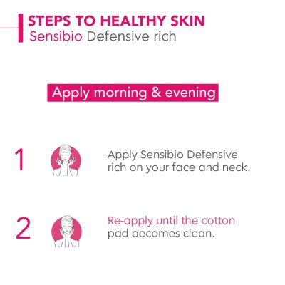 Bioderma: Sensibio Defensive Rich Active Soothing Cream Hydration/Moisturisation 12h Nutrition, 40ml