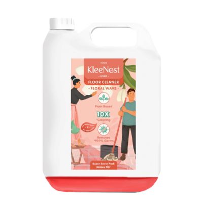 Kleenest: Kleenest Floral Wave Floor Cleaner liquid concentrate - 5L